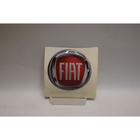 Fiat Arması Kırmızı Arma Damla Sticker 45 mm